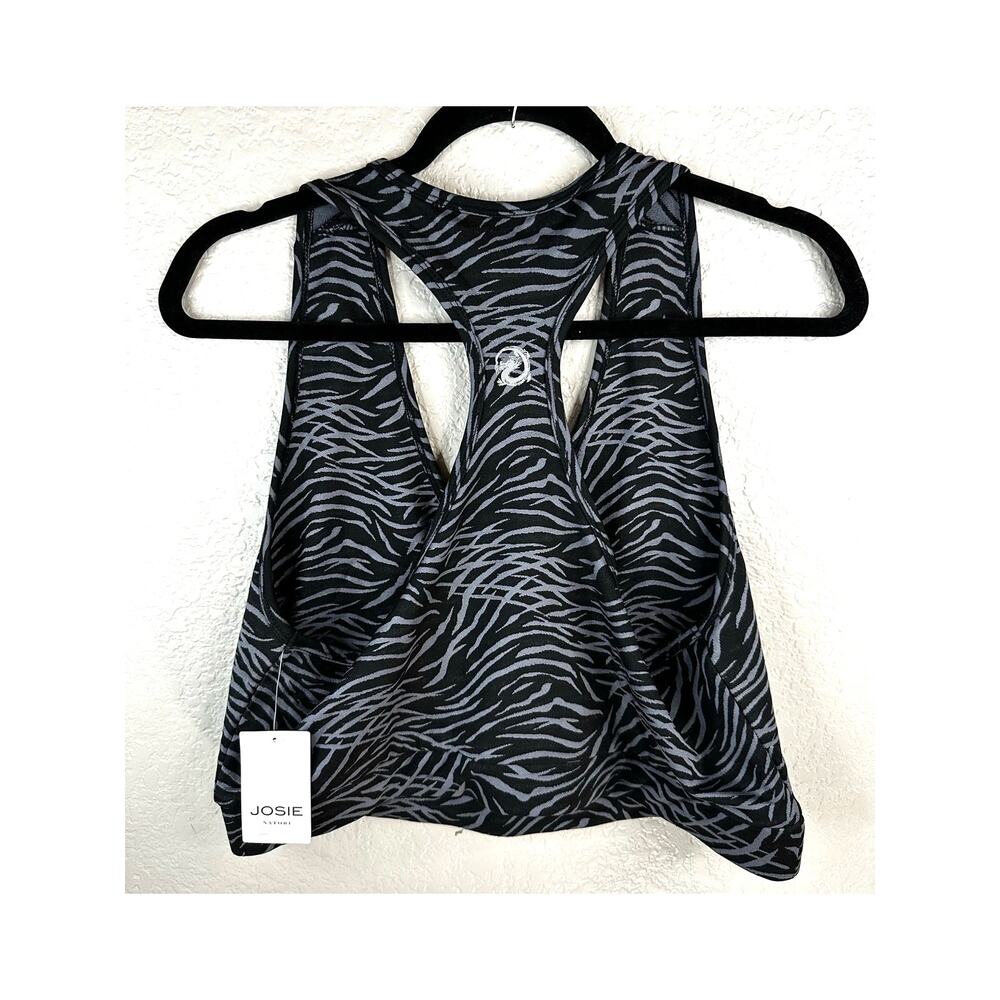 Josie Natori Animal Print Sports Bra - Picture 2 of 2